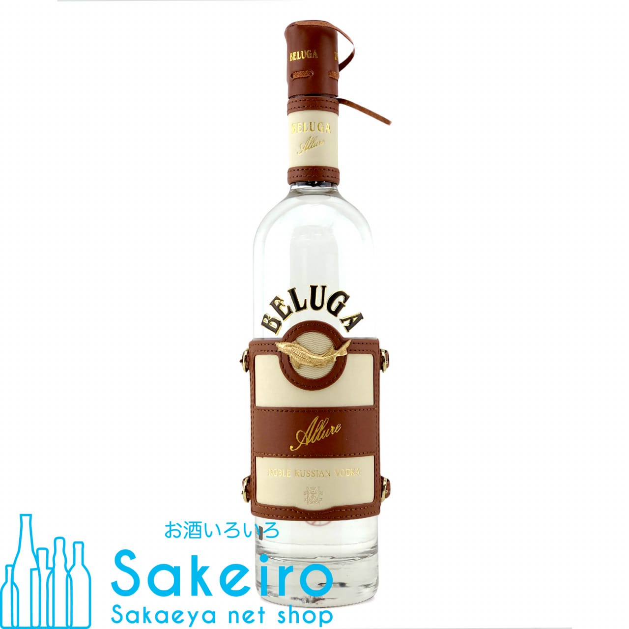 箱なし] ベルーガ ウォッカ アリュール 40％ 700ml - お酒いろいろ Sakeiro -Sakaeya net shop-