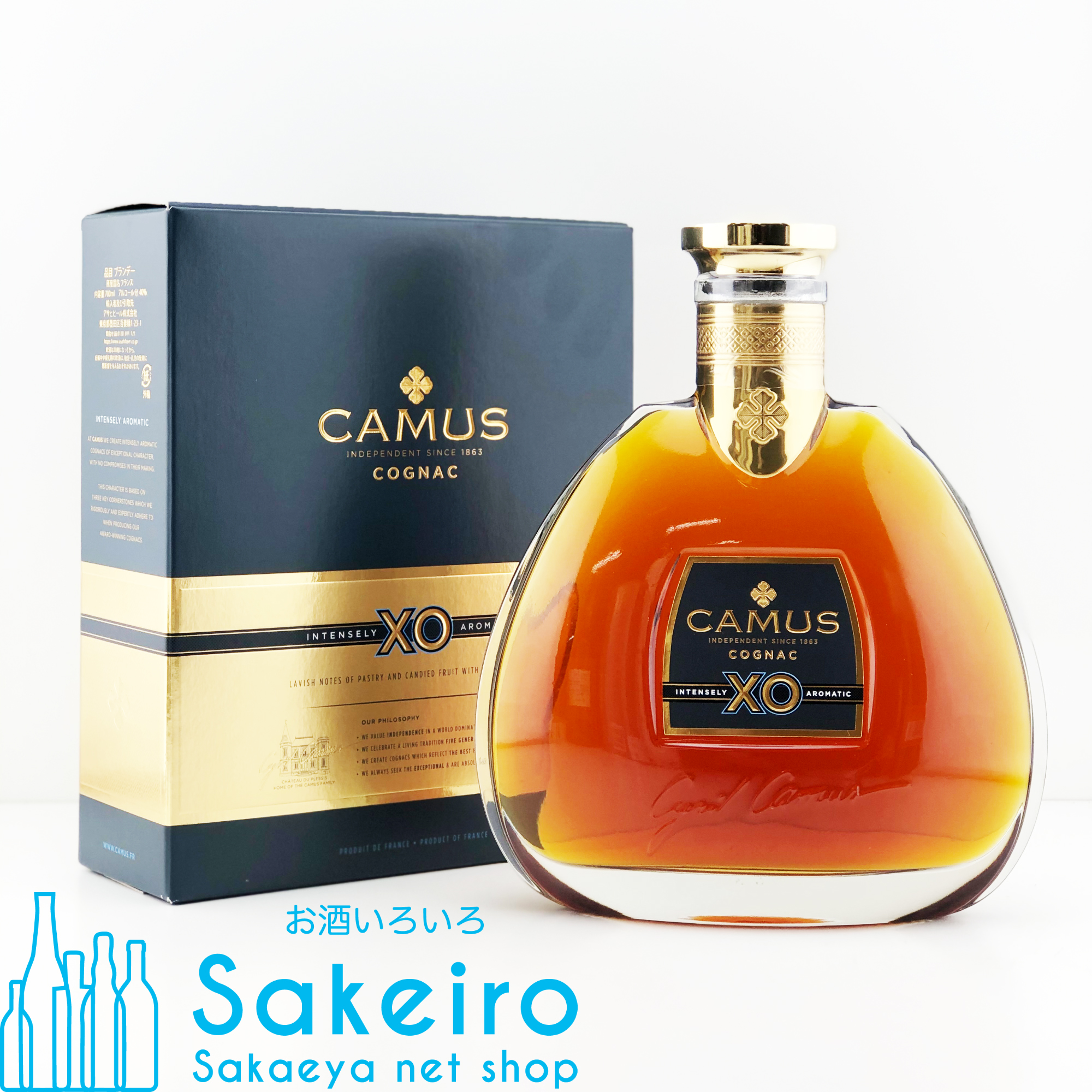 カミュ ＸＯ ブランデー 40％ 700ml お酒いろいろ Sakeiro -Sakaeya net shop-