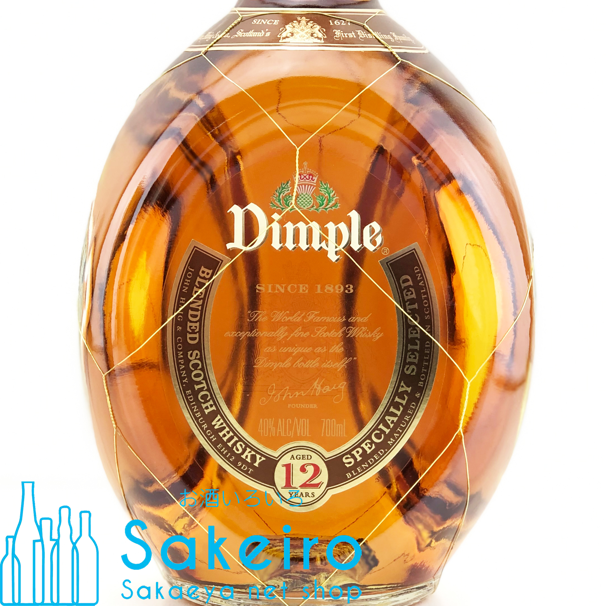 ディンプル 12年 40％ 700ml - お酒いろいろ Sakeiro -Sakaeya net shop-
