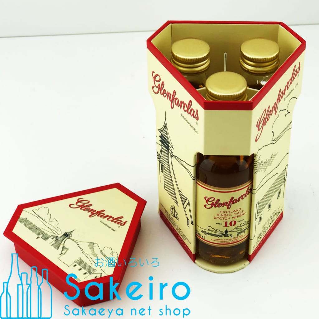 グレンファークラス 10年＆12年＆105 ミニチュアセット 50ml×3本 - お酒いろいろ Sakeiro -Sakaeya net shop-