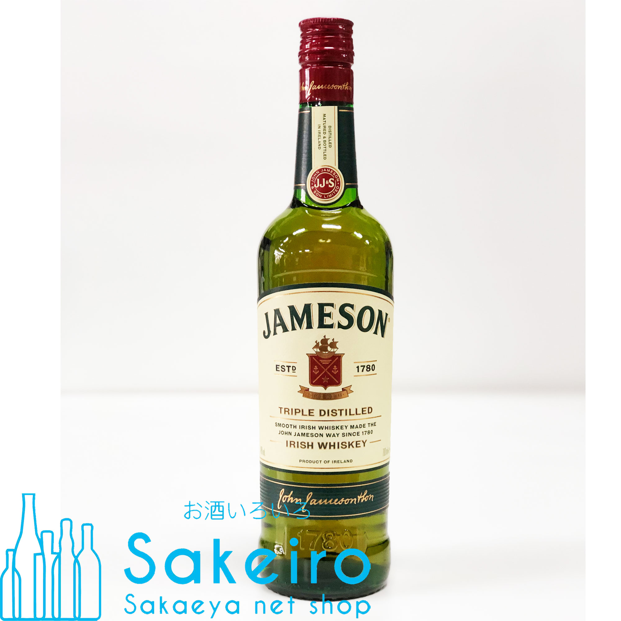 ジェムソン 40％ 700ml - お酒いろいろ Sakeiro -Sakaeya net shop-