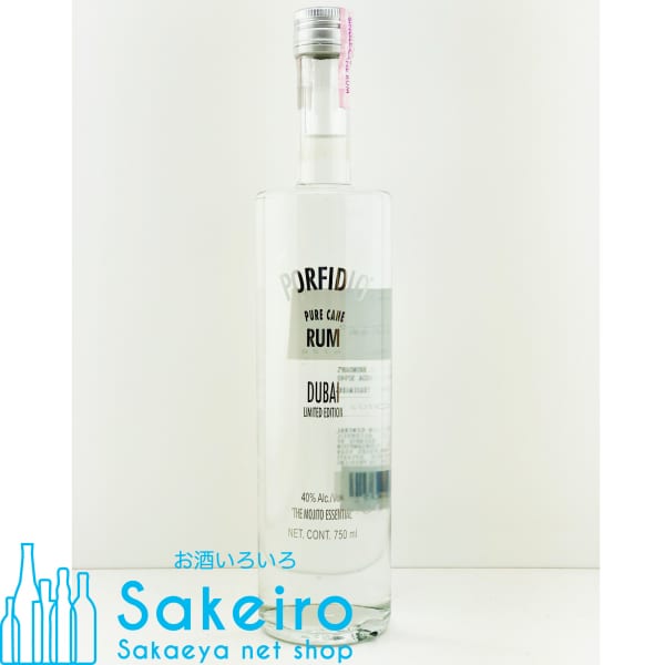 ポルフィディオ ドバイ エディション ピュアケーン ラム 40％ 750ml - お酒いろいろ Sakeiro -Sakaeya net shop-